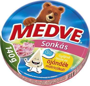 Medve kördobozos sonkás 140g
