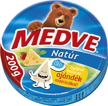 Medve kördobozos natúr 200g
